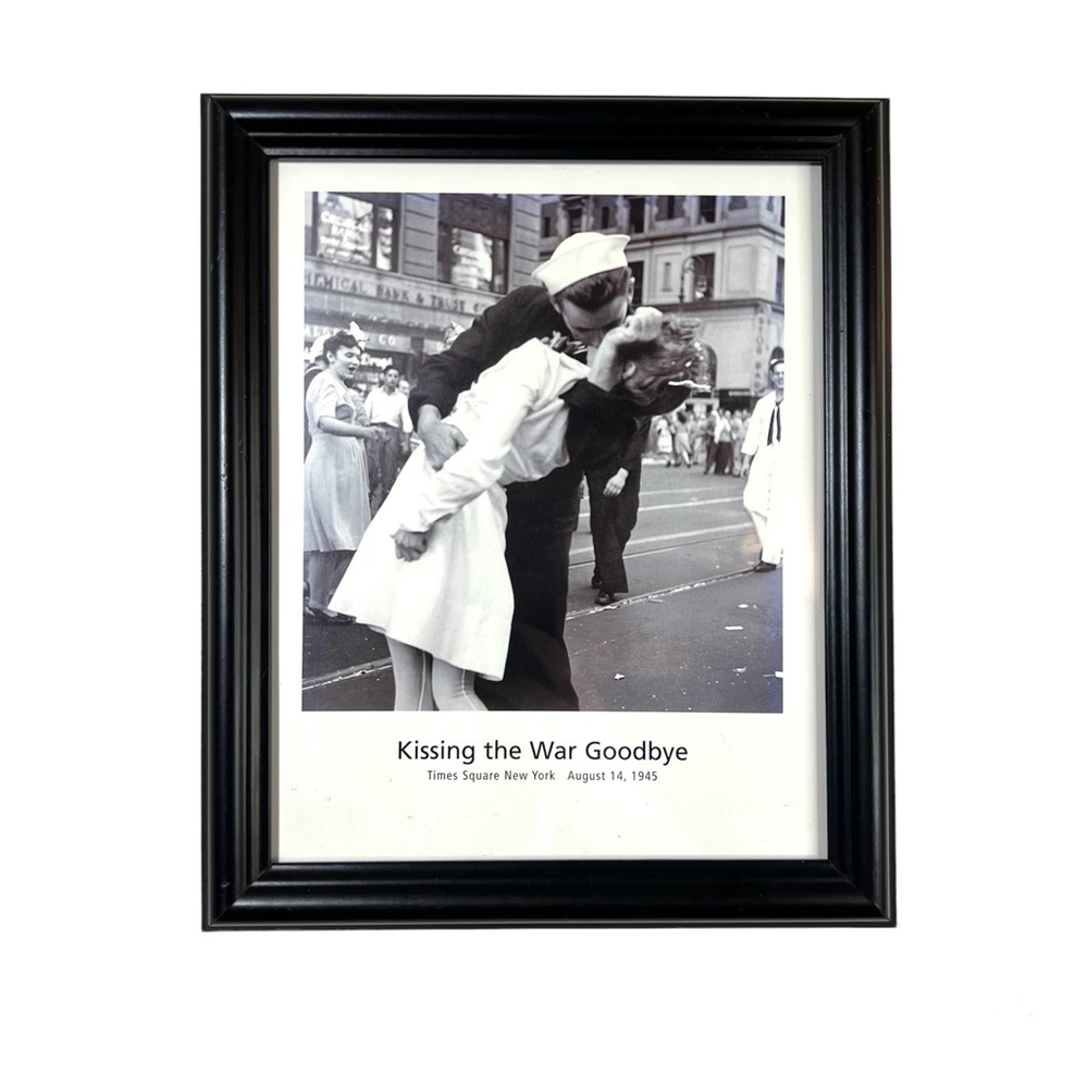 World War II Times Square Kiss Historic Framed Photograph